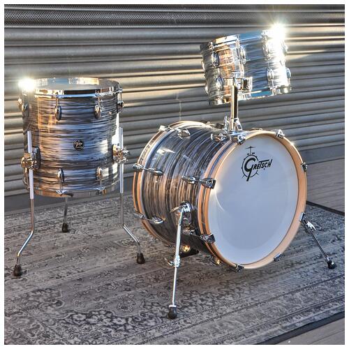 Image 1 - Gretsch 12", 14", 18" Renown Shell Pack in Silver Oyster Pearl finish *Open Box Deal*